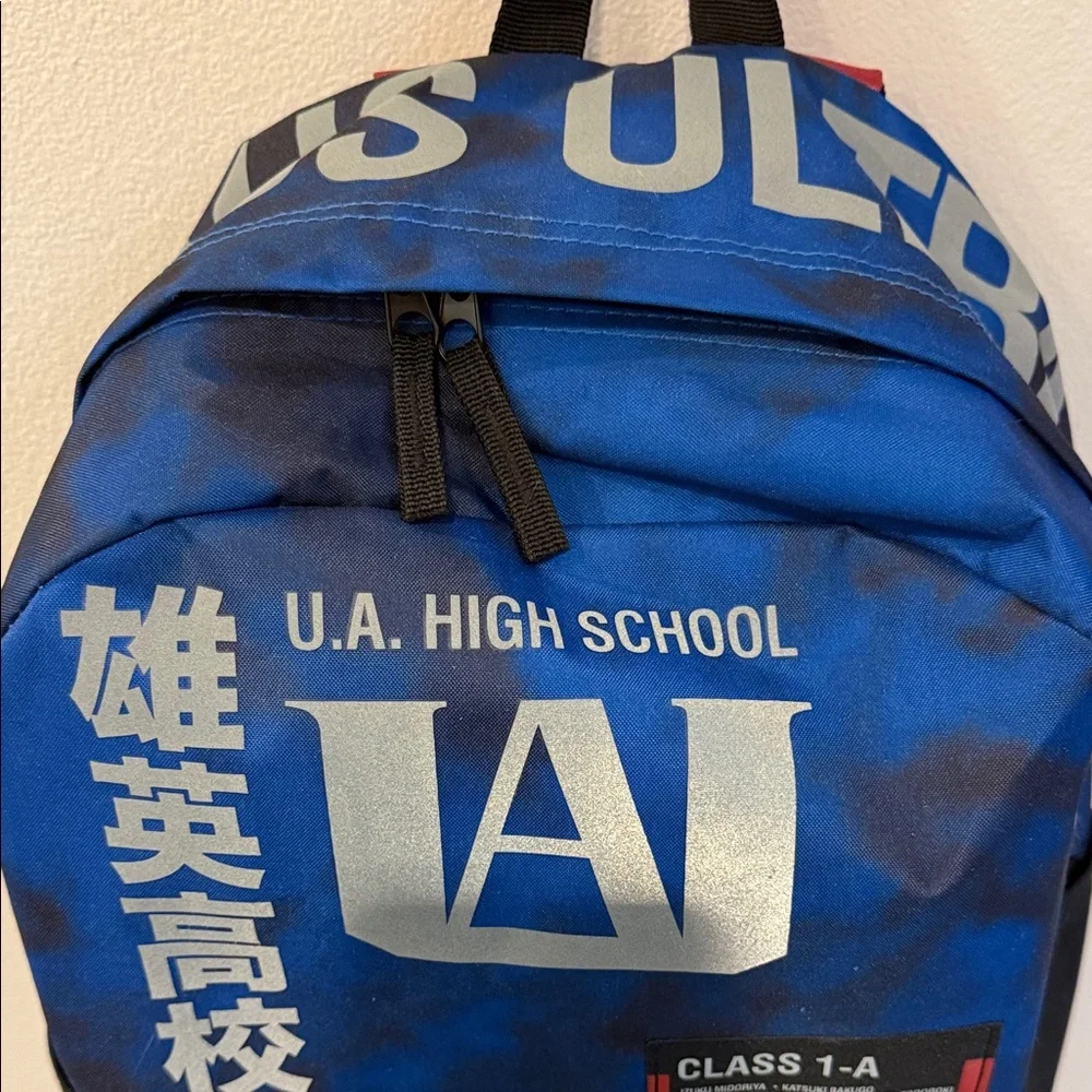 My Hero Academia U.A. High School Blue Backpack Manga Anime